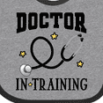 thumbnail image 4 of Inktastic Future Doctor in Training Boys or Girls Baby Bib, 4 of 4