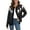 Black S, variant on Women Sweater Coat Crew Neck Long Sleeve Ghost Pattern Halloween Knitted Cardigan Single Breasted Sweater Cardigan