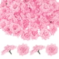thumbnail image 1 of Uxcell Paquete de 50 Cabezas de Rosas Artificiales, Cabeza de Rosa de Seda Falsa para Bodas/Ramos/Pared de Flores/Artesanías DIY/Decoración de Fiestas, Cabezas de Flores Falsas [Rosa], 1 of 1