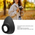 thumbnail image 3 of Silicone Eyepiece Eye Guard Cup, Replacement Camera Viewfinder Eyecup Soft External Light Source Interference Resistant Reduce Impact 19mm  for Observation, 3 of 7