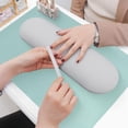 thumbnail image 3 of Tapete para mesa de decoración de uñas de 23,62x15,75 pulgadas (solo tapete para uñas), tapete de manicura plegable, tapete para esmalte de uñas para reposabrazos de uñas, almohadilla de manicura, tap, 3 of 5