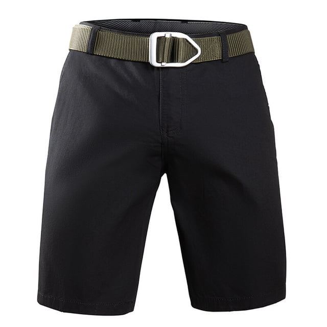 pstuiky Pantalones cortos de gimnasio para hombre, Pantalones cortos holgados y finos de color liso para hombre, talla grande, a la moda, de playa, de pierna recta
