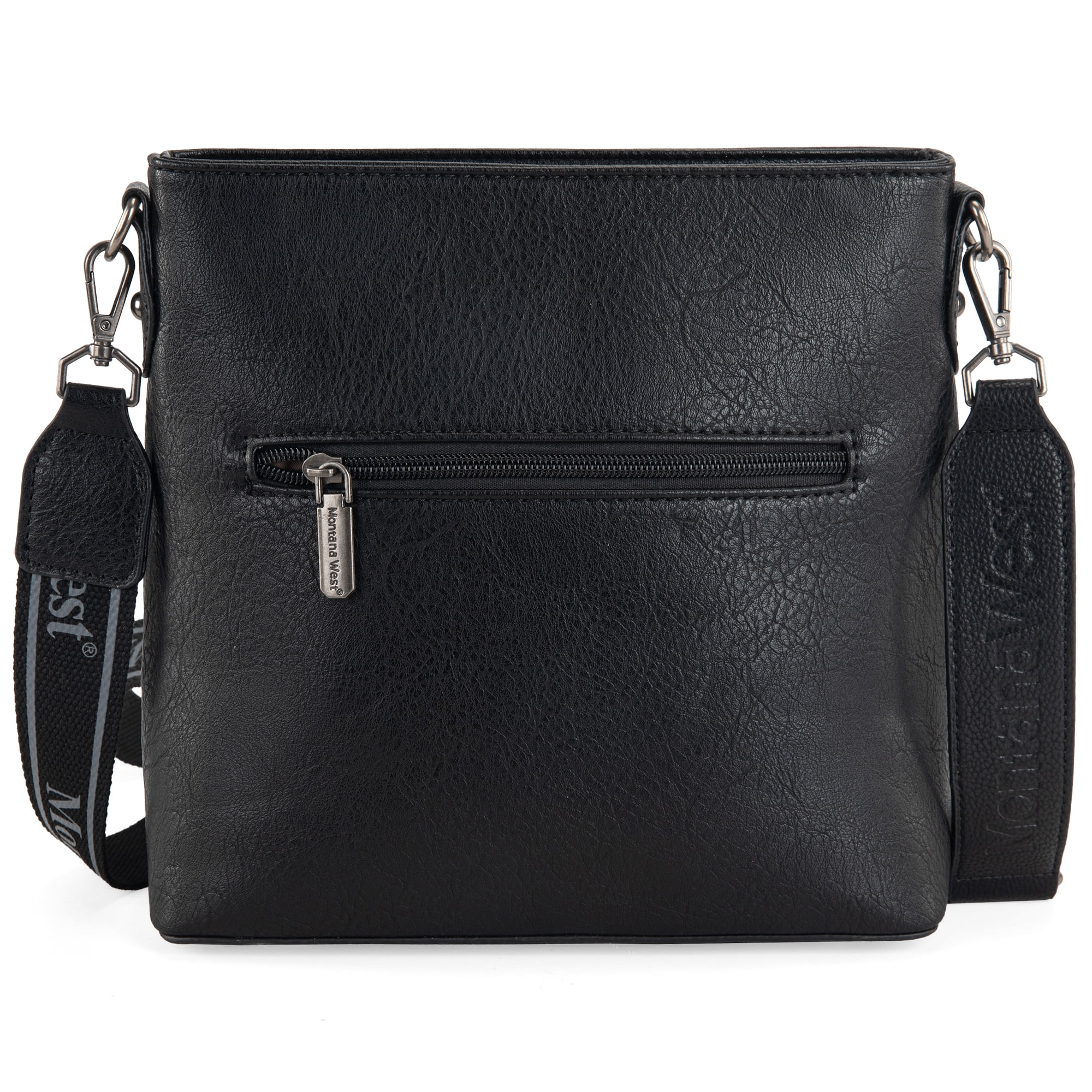Western Fringe Crossbody Bag For Women - PU Leather Waterproof Purse, Adjustable Strap, Multi Compartments