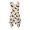 Dachshund Paw Print Pattern, variant on HELLHERO Ladies Irregular Hem Casual Dress, Rabbit Easter Egg Side Pockets Sleeveless Sundress, Pleated Round Neck Summer Sleeveless Dress for Vacation