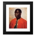 thumbnail image 2 of Théodore Géricault 12x14 Black Modern Framed Museum Art Print Titled - Portrait of a Negro (circa 1822-1823), 2 of 5
