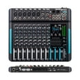 thumbnail image 1 of Forket 99 DSP FP-10 Mixer DJ Controller 10 Channels Reverb Recording Mixing With Bluetooth 5.0 Professional Performance, 1 of 6