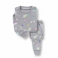 thumbnail image 5 of WIBACKER 1-7 Years Toddler and Little Girls' Long Sleeve Top and Pants Regular Fit 100% Cotton 2 Piece Pajama Set - Unicorn, 5 of 5