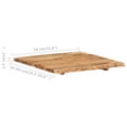 thumbnail image 2 of vidaXL Table Top Solid Acacia Wood 58x(50-60)x2.5 cm, 2 of 4