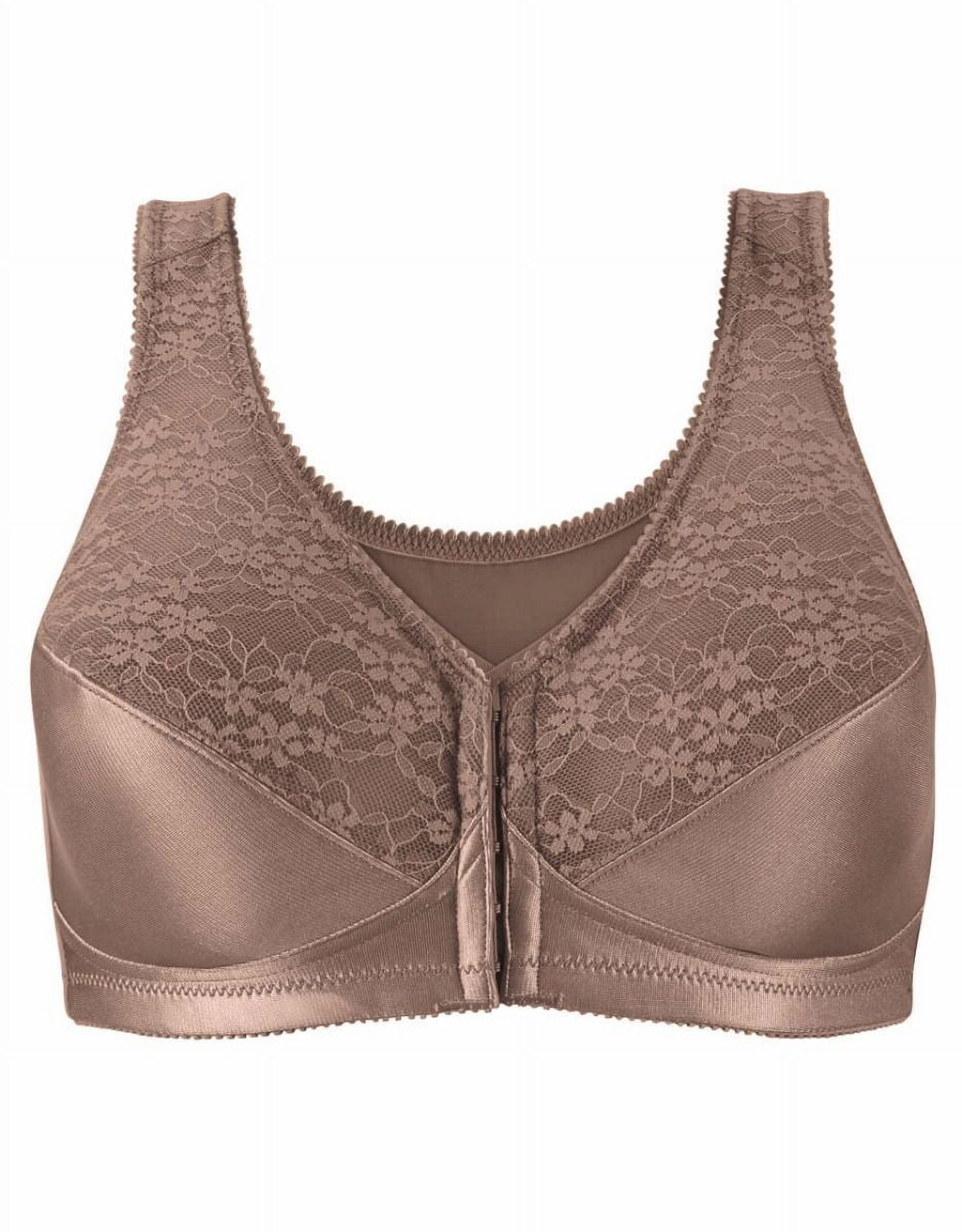 Exquisite Form 5100565 Fully® Lace Wireless Back & Posture Support Bra with Front Closure