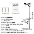 thumbnail image 6 of VEVOR Commercial Can Opener, Heavy-Duty Manual Tabletop Cans Opener for Cans Up to 15.75 in Height,Height-Adjustable Can Openers Fixed with Screws & Table Clamp,for Restaurant, Hotel, and Food Store, 6 of 9