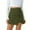 Army Green, variant on Fesfesfes Skirts for Women Solid Color Pattern Print Mini Skirt High Waist Short Straight Skirt