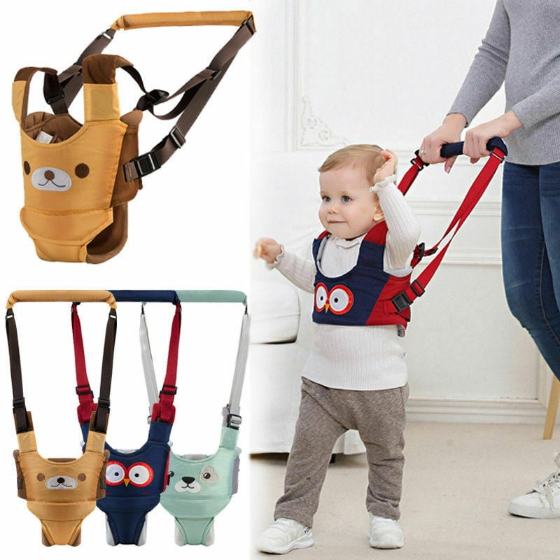 Baby Toddler Walking Safety Harness Backpack with Leash Child Assistant Strap 