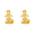thumbnail image 2 of ZheElen BajranjBali Hanuman Sculpture Figurine Hindu God Statue Tabletop Bookcase Type1 2Set, 2 of 6