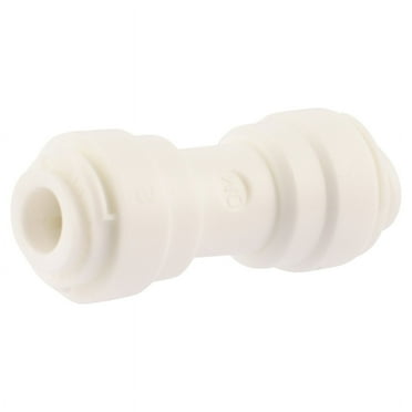 1 Pc, Sharkbite Push To Connect 5/16 In. Ptc X 1/4 In. D Ptc Polypropylene Coupling