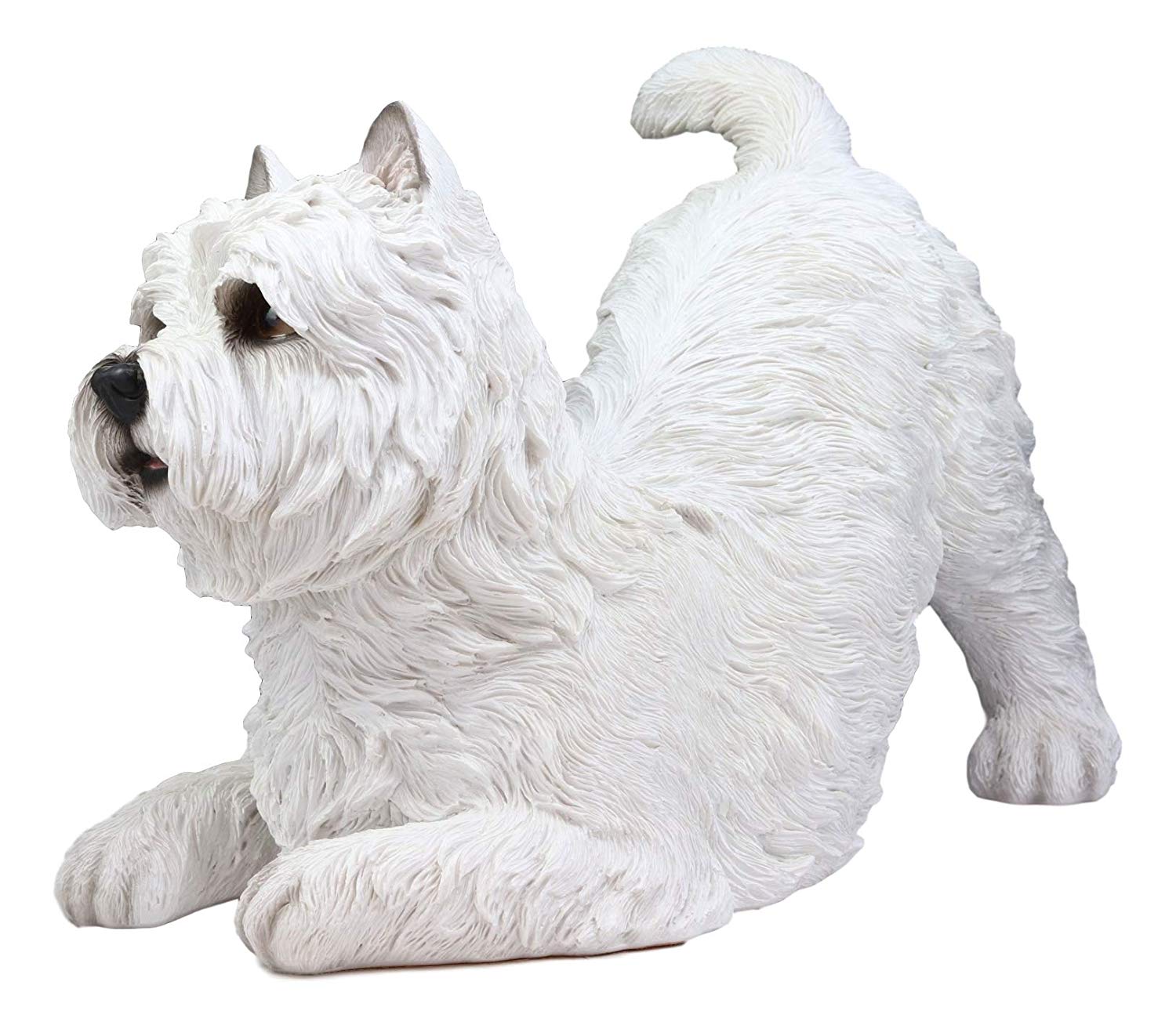 Ebros Large Lifelike West Highland Terrier White Westie Dog Statue 13.75"Long - image 4 of 4