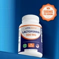 thumbnail image 5 of Vitamatic Lactoferrin 500mg, 60 Vegetable Capsules - Promotes Healthy Immune Function*, 5 of 10