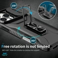 thumbnail image 6 of Fashion Case with Holder Stander Kickstand Drop Resistant Shockproof Case For iPhone 16 Pro Max (6.9inch), 6 of 7