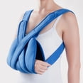 thumbnail image 2 of Arm Sling for Sleep, Shoulder Immobilizer for Women & Men - Very Soft Sling for Rotator Cuff Tear, Fractured, Dislocation, Broken, Postoperative,Summer, 2 of 3