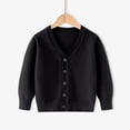 thumbnail image 3 of GYRATEDREAM Girls' Boys' Cardigans Sweater Cotton School Uniforms Button Solid Long Sleeve Knit Sweaters 3-10 Years, 3 of 6