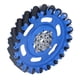 thumbnail image 4 of Chasis de Coche Robot ANGGREK Rueda Omnidireccional 8 Pulgadas, 4 of 8