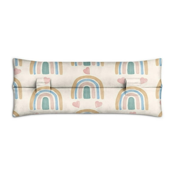 Post-Chemo Recovery Pillow Seatbelt Comfort for Port Patients (Natural)