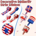 thumbnail image 2 of CNKOO 6M Independence Day Decorations Color Rinting Ribbon Decoration Color Ribbon, 2 of 6