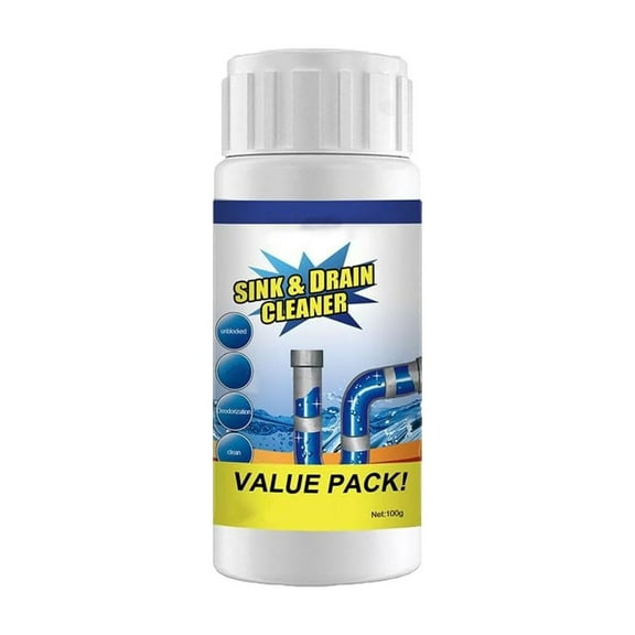 A Foaming Drain Cleaner Toilet Pipe Clearing Agent 1 Pack Fast Acting Clog Remover For Bathroom Use
