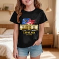 thumbnail image 2 of CAICJ98 250 Anniversary Shirts Boys Girls 4th of July Shirts American Flag Tees Kids Toddler Patriotic Independence Day Memorial Day Tops (Black,11-12 Years), 2 of 5