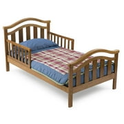 Delta - San Tropez Wooden Toddler Bed, Caramel
