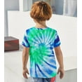 thumbnail image 5 of Aideaone Boys Girls Tie Dye Shirt Hippies Senior Rainbow Tees T Shirts for Kids 4-14 Years, 5 of 7