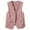 Pink, variant on Women's Tailored Blazer Vest, Petite Fit Sleeveless Waistcoat for Office Suit Separates , Cropped Suit Vest, Short Waistcoat Blazer, Petite Sleeveless Jacket Sky Blue L