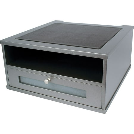 UPC: 0014751711757 | Victor Technology Monitor Riser  Silver (S1175)