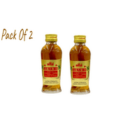 Royal King Korean Ginseng Drink with Honey 4.23 oz 120 ml Each Extra Strength Ginseng Drink With Root Pack Of 2