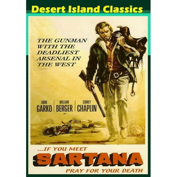 If You Meet Sartana Pray for Your Death (DVD), Desert Island Films, Western