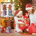 thumbnail image 2 of LUVCLS Portamonedas navideño único para regalar dinero en efectivo Dinero de madera Decoración para árbol de Navidad ψδ, 2 of 6