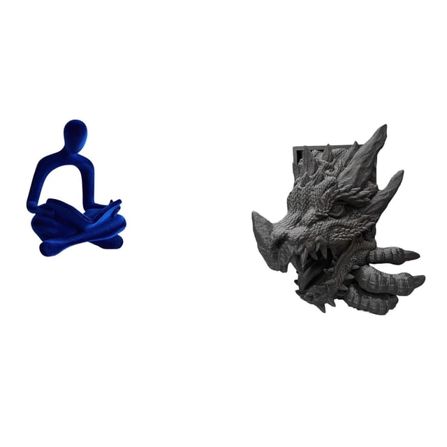 Figura de pensador abstracto,Estatua de pensador abstracto,decoración para el hogar,Figura de mesa,Estantes de sujetalibros Estatua de sujetalibros,Sujetalibros decorativos para libros pesados