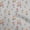 Light Gray, variant on oneOone Georgette Viscose Teal Blue Fabric Floral Retro Craft Projects Decor Fabric Printed By The Yard 42 Inch Wide