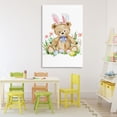thumbnail image 3 of Stupell Industries Eclectic Springy Easter Teddy Bear Canvas Art, 30 x 45, by Amy Hall, 3 of 8