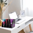 thumbnail image 3 of Vertical Storage Desk Organizer, Sturdy Plastic With Smooth Surface, Detachable And Easy To Clean, For Home And Office Use (Multicolor), 3 of 5
