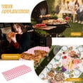 thumbnail image 7 of Uxcell Wax Paper Sheets for Food Grease Resistant Sandwich Wrapping Paper Checkered Pink White 7.09'' x 7.09'', 7 of 7