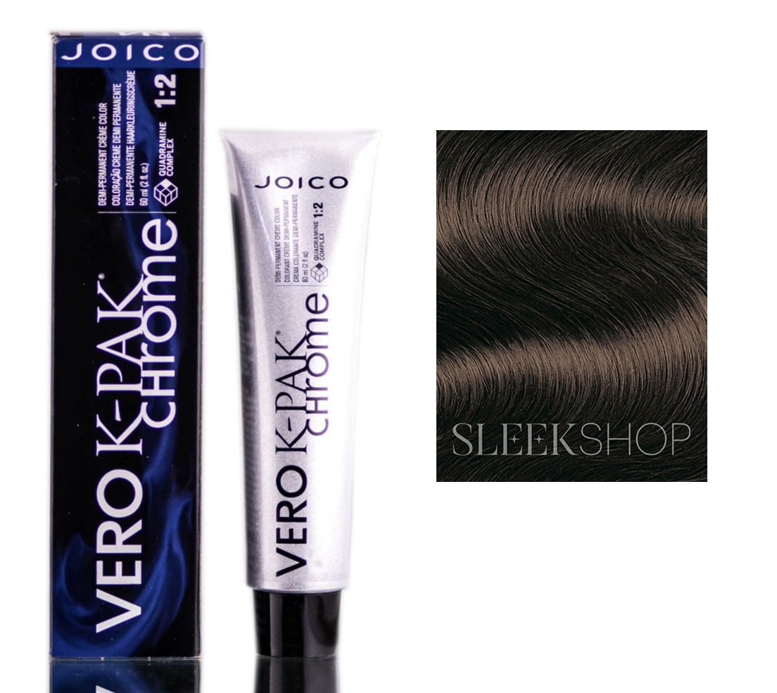 Joico Vero K-Pak Chrome Demi-Permanent Creme Color Color : N4 Coffee Bean