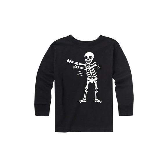 Instant Message - Skeleton Floss - Youth Long Sleeve Tee