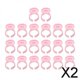 thumbnail image 1 of Soporte para anillos de pegamento para pestañas,Soporte desechable para anillos de copa de con pegamento para pestañas,Soporte de silicona Suministros Maquillaje para 2 piezas, 1 of 10