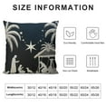 thumbnail image 5 of GOSMITH  Farmhouse Christmas Jesus Stables Throw Pillow Covers Black White Nativity Christmas Tree Star Best Wishes Gifts Pillow Cases  Winter Holiday Cushion Cover for Couch, 5 of 5