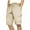 Beige, variant on Mgmyaa Mens Cargo Shorts Casual Solid Color Lightweight Summer Outdoor Work Cargo Shorts with Multi Pockets
