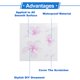 thumbnail image 4 of 1 Pc Calcomanía de Patrón de Flor de Cerezo para Parachoques de Auto Impermeable Rosa Motocicleta Ventanas Computadoras Portátiles Maletas Sticker para Bloquear Rasguños 11x10cm, 4 of 6