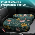 thumbnail image 4 of Premium Dog Pattern Memory Foam Seat Cushion Ergonomic Chair Pad for Office Chair, Car, Airplane & Bleachers Sciatica, Tailbone Hip & Back Pain Relief - Chair Cushion for Long Office Workers., 4 of 5