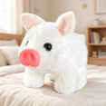 thumbnail image 3 of Electronic Plush Pig Pet Toy, Lifelike Animated Walking Pig with Sound and Motion for Children Interactive Play, 3 of 3