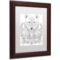 thumbnail image 2 of Trademark Fine Art "Animals 4" Canvas Art by Hello Angel, White Matte, Wood Frame, 2 of 4