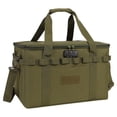 thumbnail image 4 of Bolsa de almacenamiento de tanque de Gas, bolsa de transporte para quemador de estufa de campamento, barbacoa portátil, bolsa de transporte para parri Verde, 4 of 8